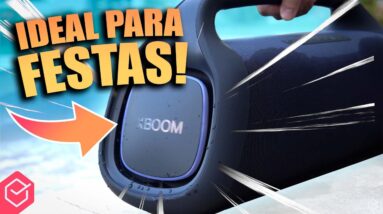 🎉 MELHOR pra FESTAS que a JBL BOOMBOX 3? // 🔥 LG XBOOM GO XG9 (🔋24 horas bateria + 💡Luz Balada)