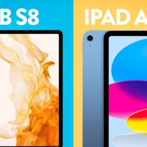 Qual melhor TABLET POTENTE e CUSTO BENEFÍCIO para TRABALHAR E JOGAR? / iPad Air vs Tab S8 vs iPad 10