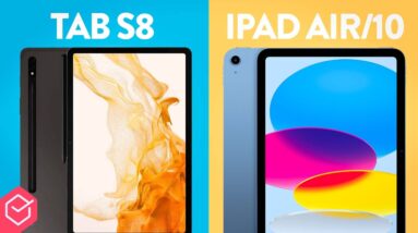 Qual melhor TABLET POTENTE e CUSTO BENEFÍCIO para TRABALHAR E JOGAR? / iPad Air vs Tab S8 vs iPad 10