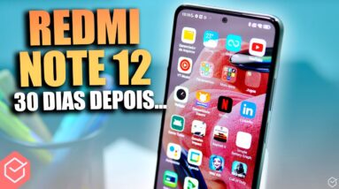 ✨REDMI NOTE 12 4G - 30 DIAS DEPOIS✨ // minha 🔥 OPINIÃO SINCERA e ANÁLISE COMPLETA!