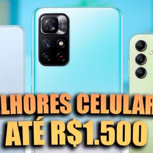 Qual MELHOR SMARTPHONE CUSTO BENEFÍCIO até R$1500 // 6 OPÇÕES BOAS E BARATAS!!