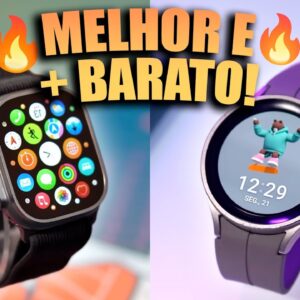 Apple Watch vs. Galaxy Watch //🔥 qual melhor SMARTWATCH em 2023? Quem tem MELHOR SISTEMA?