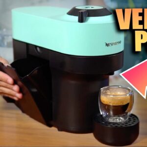 ☕ NOVA CAFETEIRA de CAPSULA NESPRESSO VERTUO POP com ESPUMA e SISTEMA GIRATÓRIO!