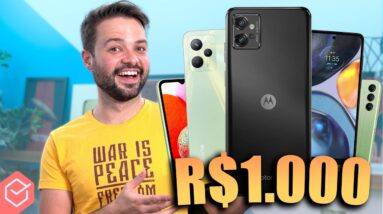 TOP 5 CELULARES até 1000 REAIS para comprar em 2023!! // Não compre antes de ver o MODELO #3!