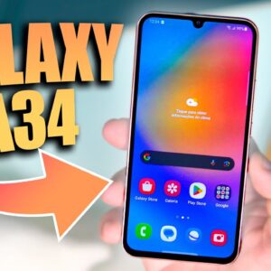 GALAXY A34 // esse CELULAR FOI UM ACERTO? ⭐ Análise Completa 20 DIAS DEPOIS! ⭐