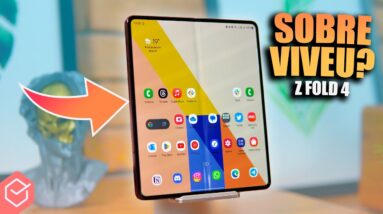 Usei o GALAXY Z FOLD 4 por 1 ANO como MEU CELULAR PRINCIPAL! // melhor OPÇÃO para PRODUTIVIDADE?