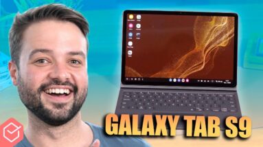 GALAXY TAB S9!! // ainda MAIS COMPLETO com a CAPA TECLADO e SPEN!