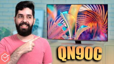 SAMSUNG QN90C 43” // a GAMING TV com 144hz FOI ATUALIZADA!! Análise