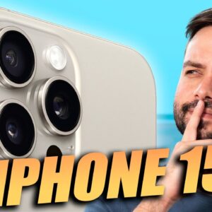 LANÇOU! iPHONE 15 e 15 PRO com USBC! // minha 🔥OPINIÃO SINCERA!! ( +applewatch S9 e Ultra2 )