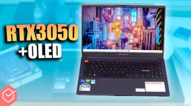 RTX3050 em CORPO PEQUENO! Um NOTEBOOK para TRABALHAR, ESTUDAR e JOGAR!! // ASUS VIVOBOOK 15 PRO