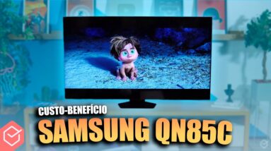 SAMSUNG QN85C // A TV 4K QLED com MELHOR CUSTO-BENEFÍCIO e que é POUCO FALADA!