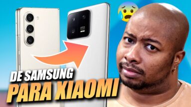 USUÁRIO SAMSUNG há 7 ANOS passa 1 SEMANA com XIAOMI TOPO DE LINHA!