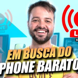 iPHONE 12, 13 e 14 cairam de PREÇO? PROCURANDO OFERTAS de IPHONE e DICAS 🔴ao VIVO #1