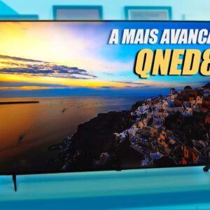 NOSSA NOVA TV ENORME! // LG QNED85 de 75 POLEGADAS com TECNOLOGIA MINILED!