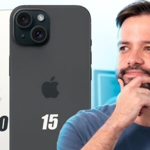 iPhone 15 vs. iPhone 15 PRO // é besteira pagar MAIS CARO? Quais são as diferenças?