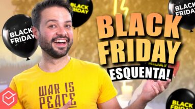 VIRADA da BLACKFRIDAY CHEGOU!! // BUSCA DE OFERTAS - teremos OS MAIORES DESCONTOS HOJE?? LIVE #5