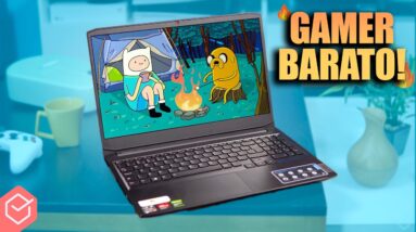 O NOTEBOOK GAMER MAIS BARATO do Brasil é bom PARA JOGAR, ESTUDAR E PROGRAMAR?! // Lenovo Gaming 3i