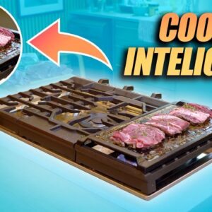 FINALMENTE um COOKTOP COM CHAPA pra CHURRASCO e que é SMART!! // SAMSUNG