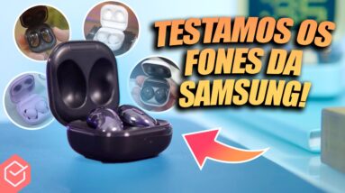 Qual MELHOR FONE de OUVIDO SAMSUNG para comprar EM 2024? // Buds Live, Buds FE, Buds 2 e Buds 2 PRO