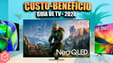 15 TVs 4K BOAS e BARATAS para comprar em 2024!! // Qual MELHOR TV CUSTO BENEFÍCIO!?