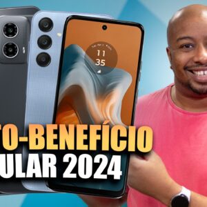 Qual MELHOR CELULAR CUSTO BENEFÍCIO de 2024? // 9 opções BOAS e BARATAS para 1º SEMESTRE