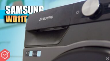 2 MESES com a LAVA E SECA INTELIGENTE e ECONOMICA da SAMSUNG! // WD11T 11KG Análise