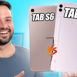 Galaxy TAB S6 LITE 2024 vs. TAB S9 FE // qual MELHOR TABLET CUSTO BENEFICIO da SAMSUNG?!