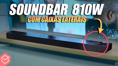 810W e 9.1.5 CANAIS🔥SOM DE CINEMA! Minha NOVA SOUNDBAR LG com CAIXAS LATERAIS // S95QR