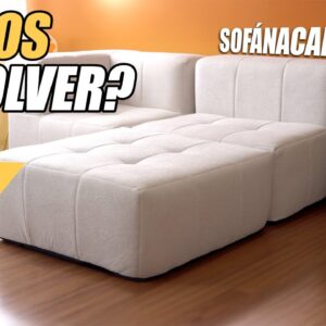 Comprei o TÃO FALADO SOFÁ NA CAIXA!! COMPACTO e MODULAR!! VALEU A PENA?