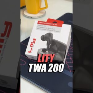 Você precisa conhecer esse FONE com CANCELAMENTO de RUÍDO! // Lity TWA 200