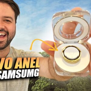 LANÇARAM o GALAXY RING! // conheça o NOVO ANEL INTELIGENTE da SAMSUNG!