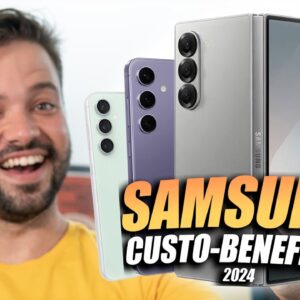 TOP 9 CELULARES SAMSUNG para COMPRAR em 2024!! // só OPÇÃO CUSTO BENEFÍCIO!