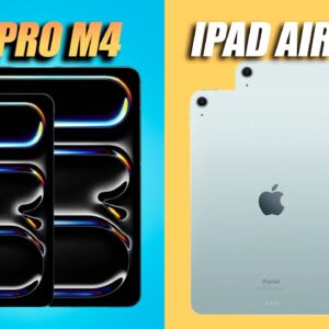 iPad PRO M4 (R$11.999) VS. iPad AIR 6 M2 (R$4.899) // é necessário PAGAR TÃO MAIS CARO?