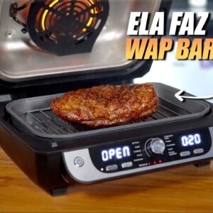 AIRFRYER POTENTE para FAZER CHURRASCO!! Ela chega em 230C°! // WAP BARBECUE é realmente boa?!