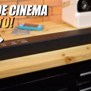 SOM DE CINEMA pagando pouco? // 🔉 LG S40T, uma SOUNDBAR com 300W + SUBWOOFER e AI SOUNDPRO!