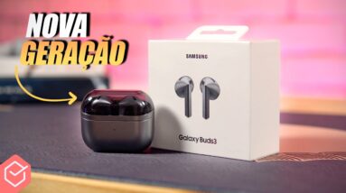 1 SEMANA com o GALAXY BUDS 3 // 🔥OPINIÃO SINCERA do FONE ABERTO com CANCELAMENTO de RUÍDO