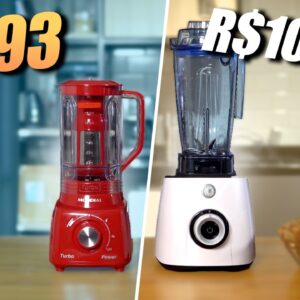 SURREAL! 😯 LIQUIDIFICADOR de RICO(R$10.000) vs. POBRE (R$93)! // Royal Prestige vs. Mondial