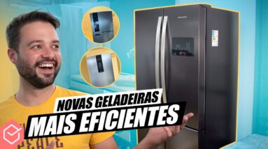 NOVAS GELADEIRAS mais ECONÔMICAS e TECNOLÓGICAS! // BRASTEMP BRE59, BRM56 e BRO85