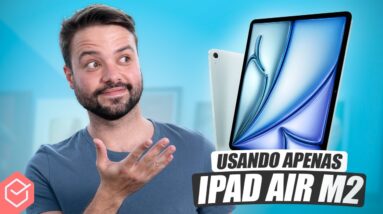 TROQUEI MEU NOTEBOOK por um iPAD AIR M2 por 30 DIAS! // dá pra SUBSTITUIR COMPLETAMENTE!?