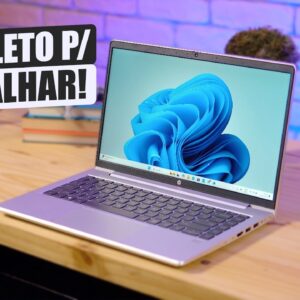 PARRUDO! Um NOTEBOOK COMPLETO para TRABALHAR // HP PROBOOK 445 G10