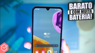 PRINCIPAL RECOMENDAÇÃO! GALAXY M15 é o CELULAR MAIS BARATO com BATERIA DE 6000mAh!