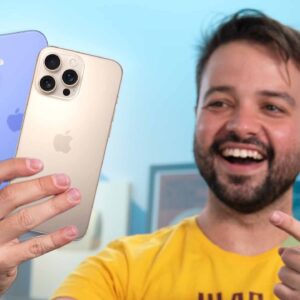 iPHONE 16 PRO MAX vs iPhone 16 // o QUE MUDA entre eles? QUAL IPHONE ESCOLHER?