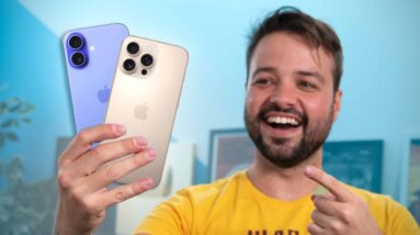 iPHONE 16 PRO MAX vs iPhone 16 // o QUE MUDA entre eles? QUAL IPHONE ESCOLHER?