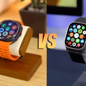 Apple Watch ULTRA vs. Galaxy Watch ULTRA // qual o melhor SMARTWATCH de 2024!?