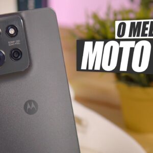 MELHOR que GALAXY A55!? // IP68, CAMERA SONY e 256GB! Você precisa ver esse MOTO G75!