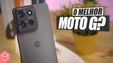 MELHOR que GALAXY A55!? // IP68, CAMERA SONY e 256GB! Você precisa ver esse MOTO G75!