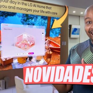 NOVAS OLED LG C5 G5 B5 e M5, QNED, XBOOM WILL.I.AM e RETORNO dos NOTEBOOKS LG GRAM!