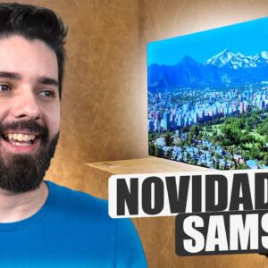 NOVA OLED BARATA, THE FRAME PRO, 8K com 240hz e ONE UI TV! NOVIDADES de TV SAMSUNG para 2025!